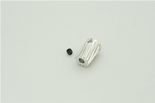 12T 鋁合金馬達斜齒(內孔3.5mm)