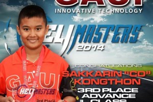 Sakkarin Kongthon Compact Dude 3rd Place Advance Class Heli Master 2014