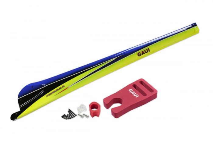 077112-FORMULA 碳纖包覆尾殼(B1型 藍色)(適用 X7)